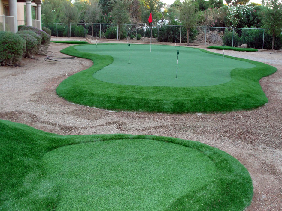 Fake Lawn Goodyear Arizona Backyard Putting Green Backyard