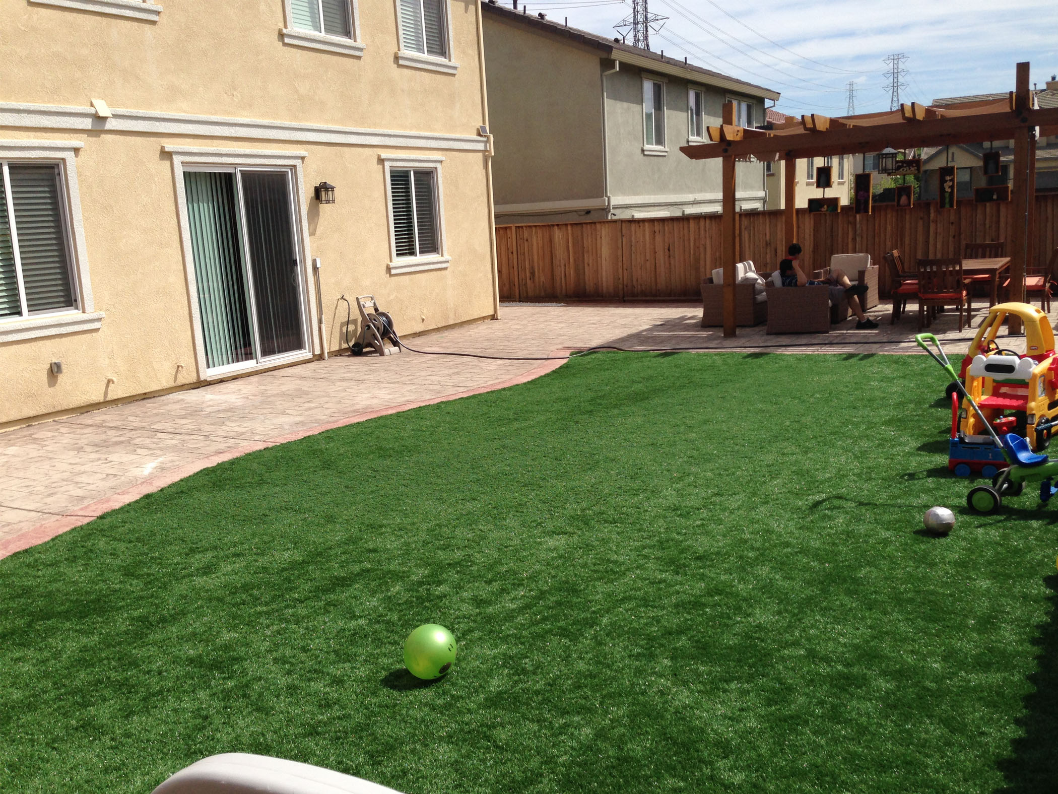 Synthetic Lawn Tortolita Arizona Design Ideas Backyard Design