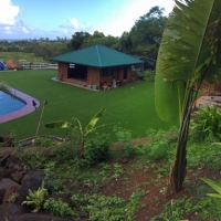 Artificial Grass Installation San Manuel, Arizona Roof Top, Backyard Pool