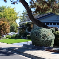 Fake Grass Carpet Arlington, Arizona Paver Patio, Front Yard Design