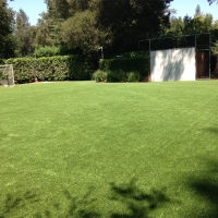 Installing Artificial Grass Oracle, Arizona Bocce Ball Court, Backyard