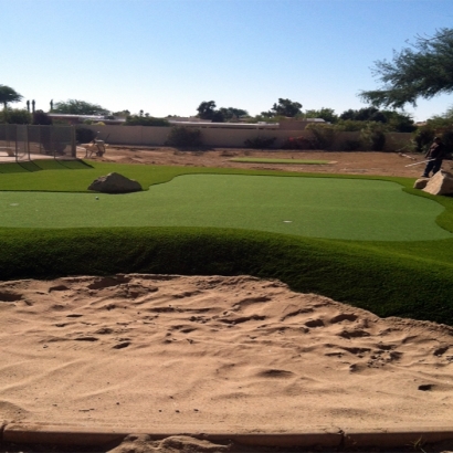 Outdoor Carpet Tucson Estates, Arizona Home Putting Green, Backyard Landscape Ideas