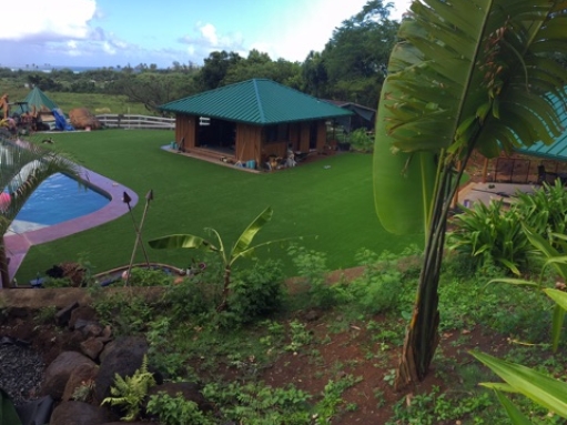 Artificial Grass Installation San Manuel, Arizona Roof Top, Backyard Pool