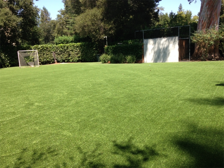 Installing Artificial Grass Oracle, Arizona Bocce Ball Court, Backyard